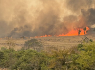 Large fire near LATAM maintenance center in São Carlos