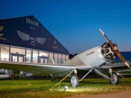 A50 Heritage Airventure booth night