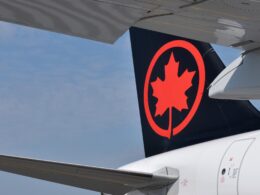 Air Canada aircraft tail logo