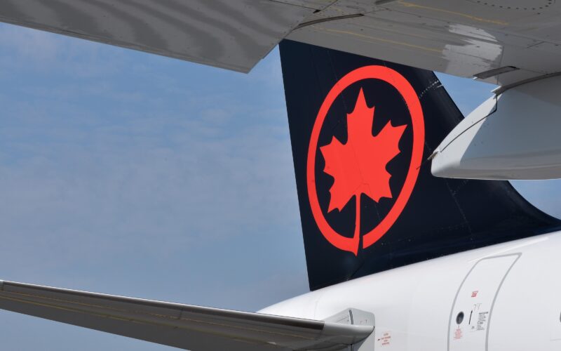 Air Canada aircraft tail logo