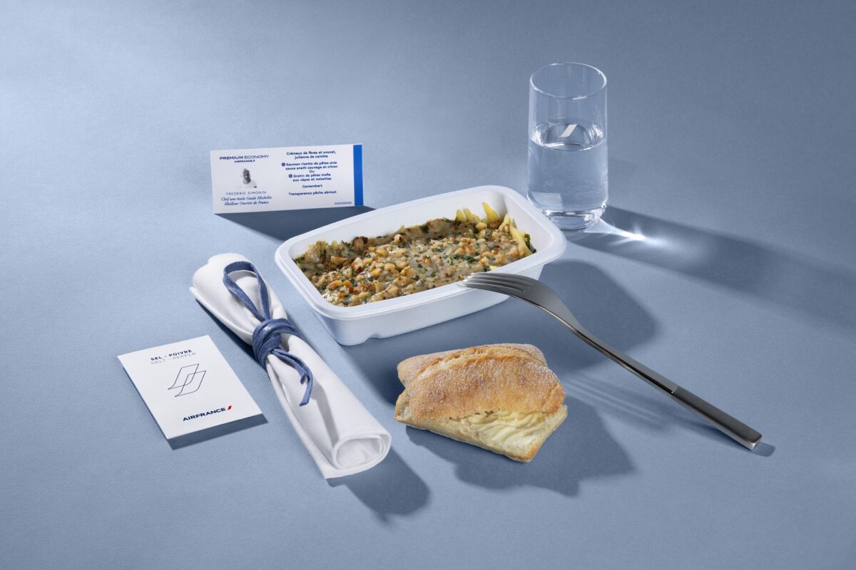 Air France Premium meal