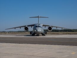 C-390 Millennium airlifter delivery to Hungarian Air Force