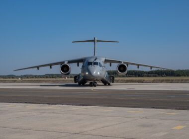 C-390 Millennium airlifter delivery to Hungarian Air Force