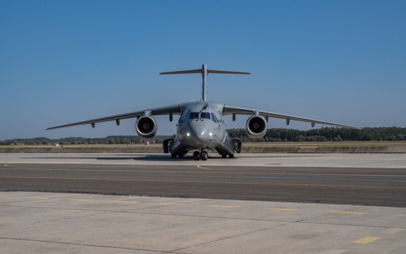 C-390 Millennium airlifter delivery to Hungarian Air Force