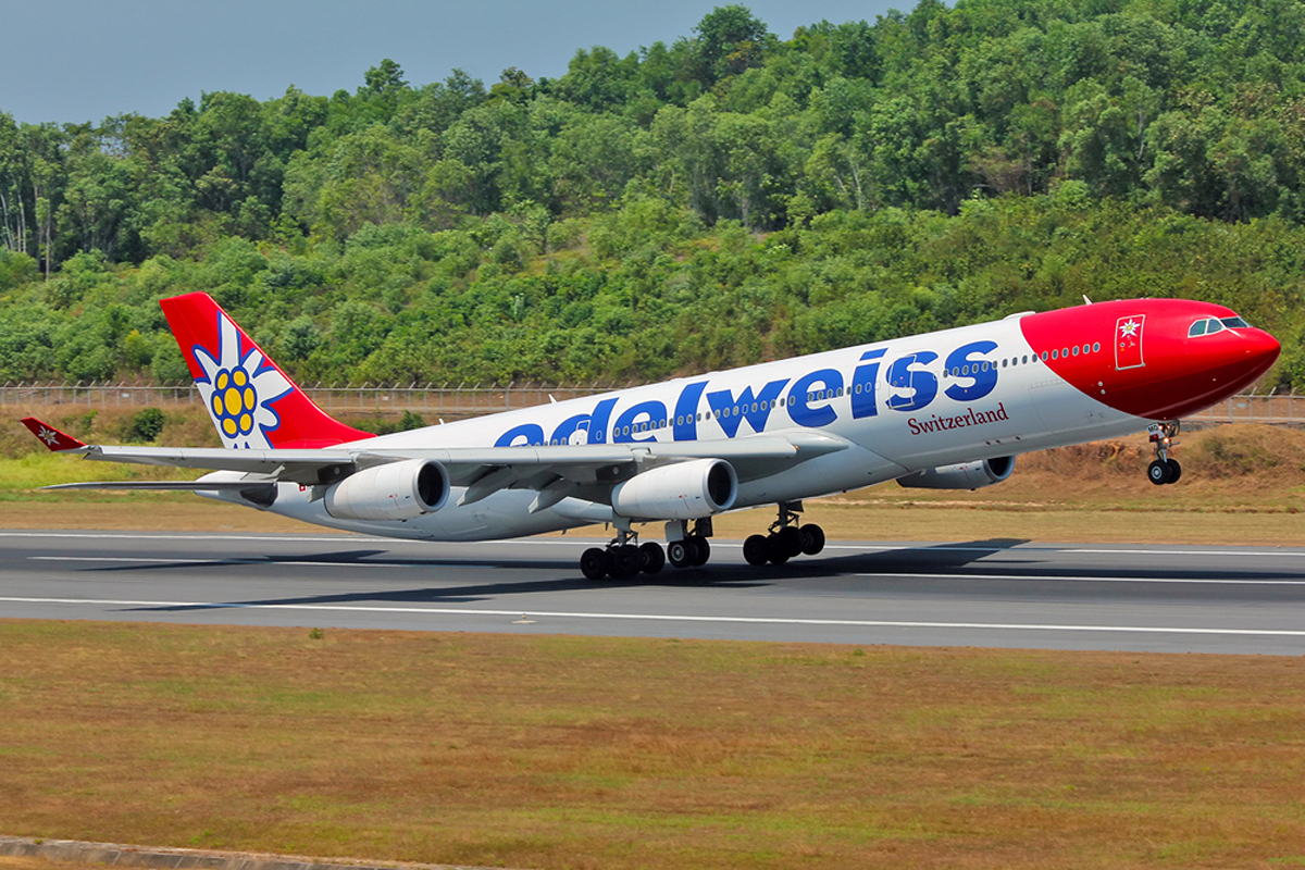 Edelweiss A340