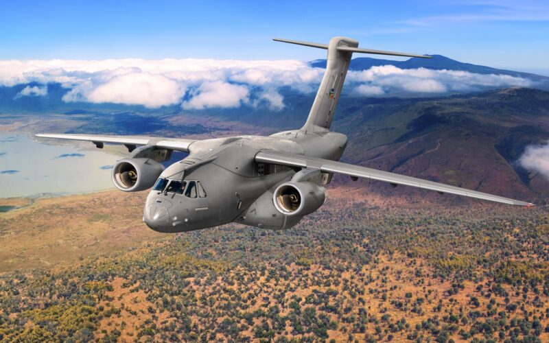 Embraer C-390 in South Africa render