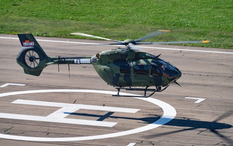 First German H145M maiden flight