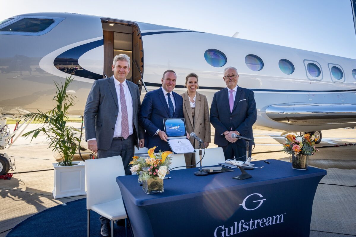 Gulfstream Announces First G400 Sale For Dedicated Charter