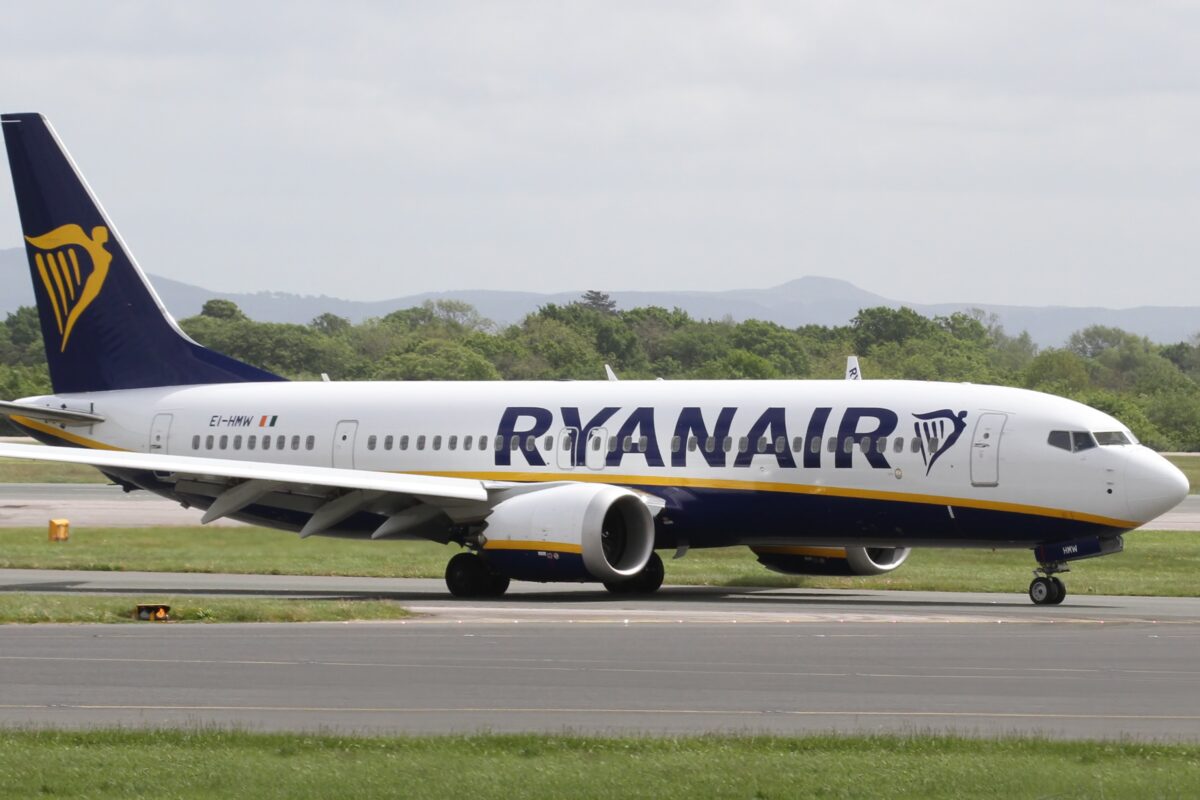 Ryanair Boeing 737 MAX aircraft