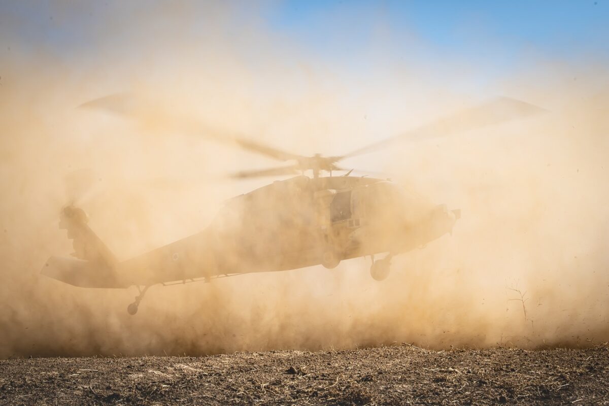 Sikorsky UH-60A Yanshuf 3 of the Israeli Air Force