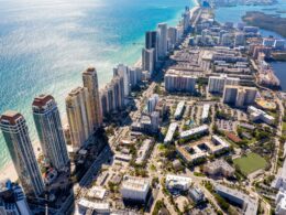 View of Miami beach