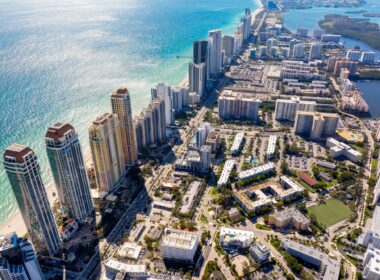 View of Miami beach