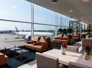 Emirates Stansted lounge