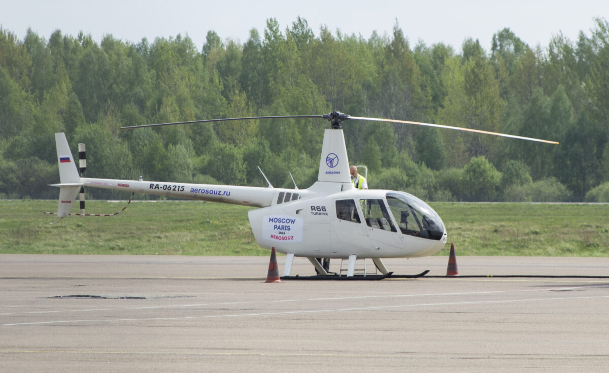 Robinson R66 helicopter