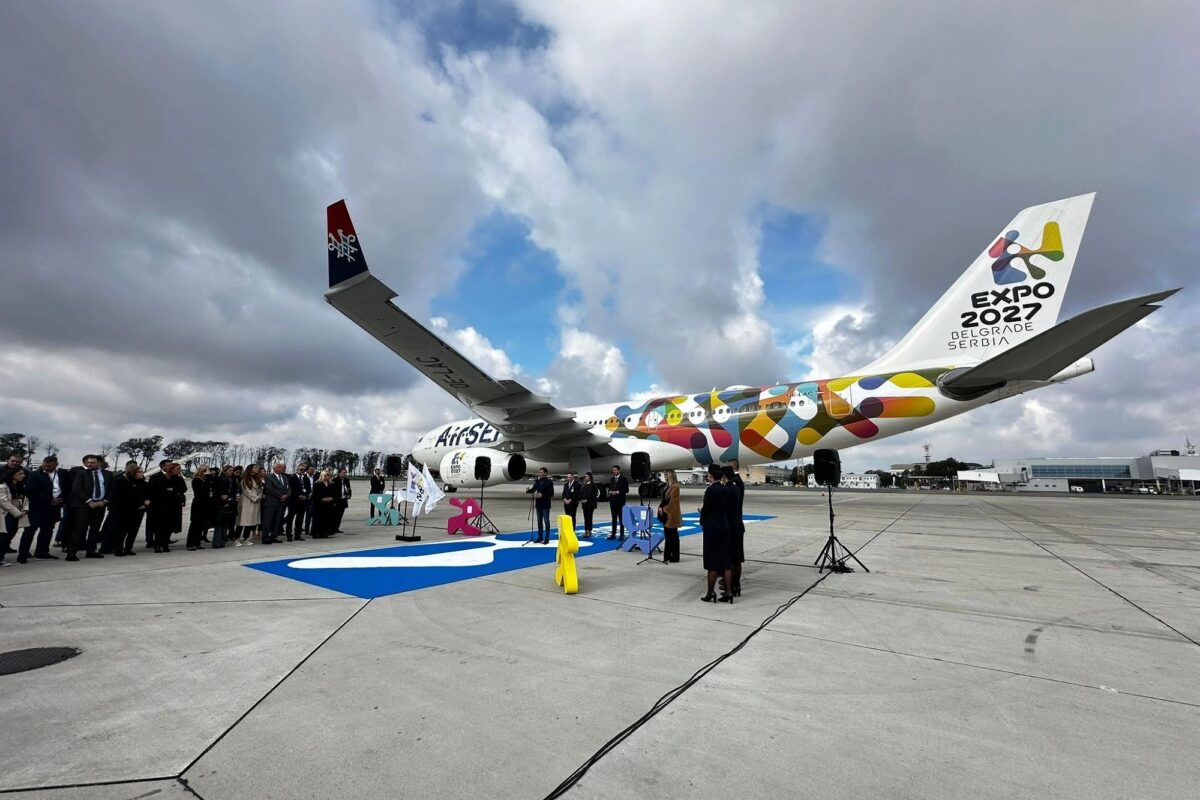 Air Serbia Airbus A330 200 EXPO 2027