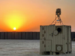 Boeing's Compact Laser Weapon System in Saudi Arabia