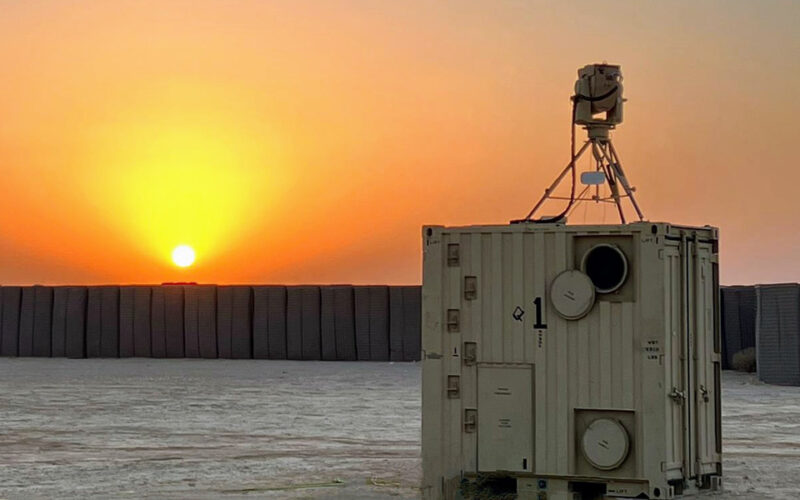 Boeing's Compact Laser Weapon System in Saudi Arabia