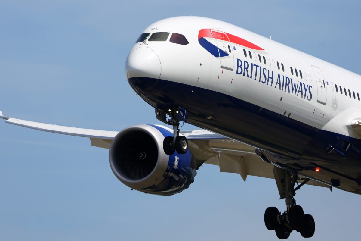 British Airways Boeing 787 9 Dreamliner