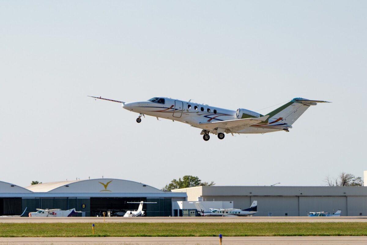 Cessna Citation CJ4 Gen3 first test flight