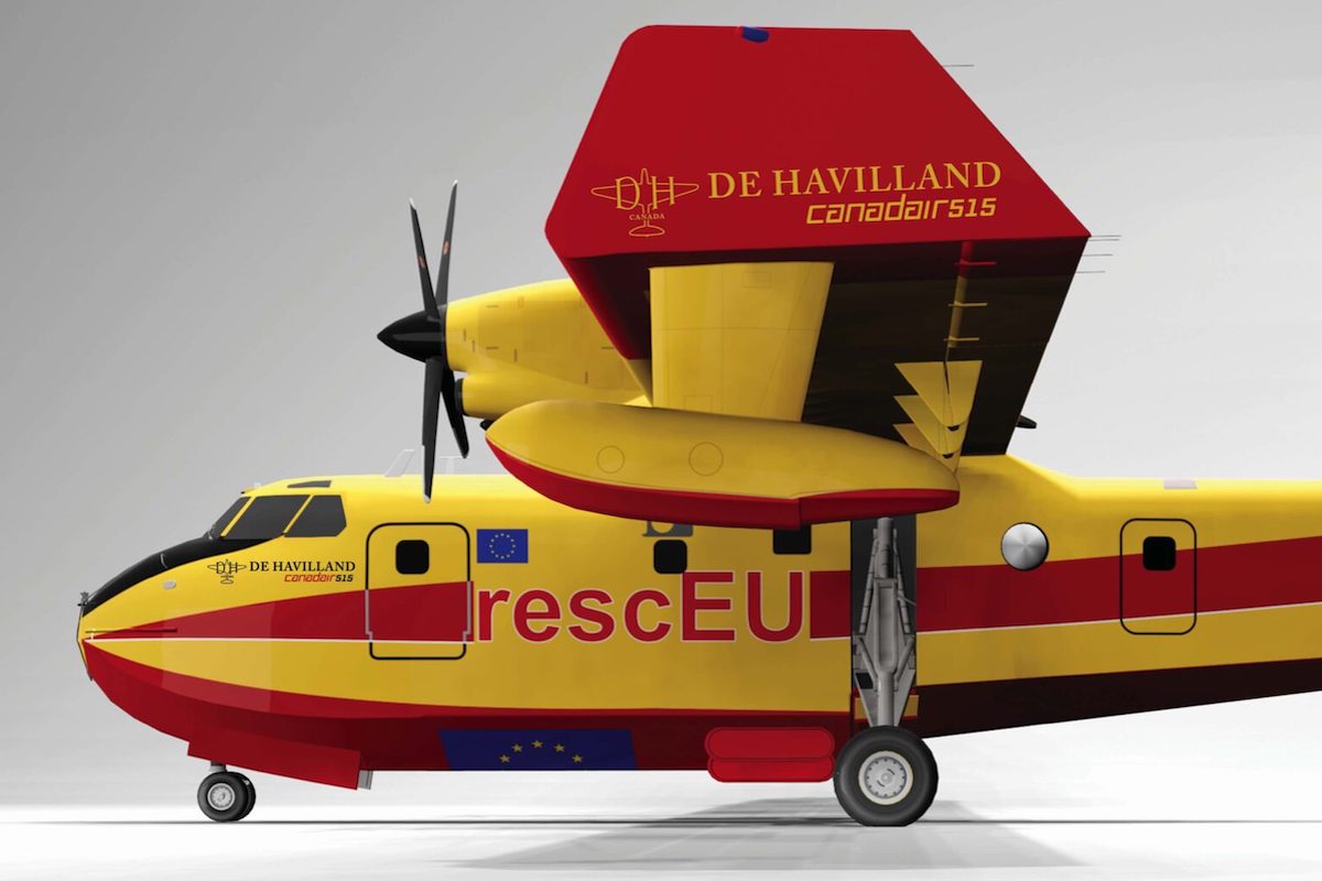 De Havilland Canada RescEU 515 Livery