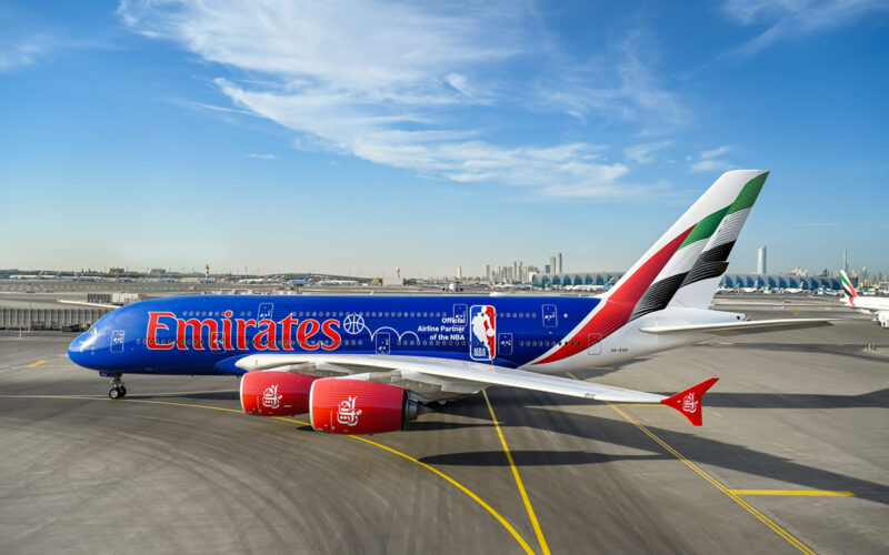 Emirates NBA A380