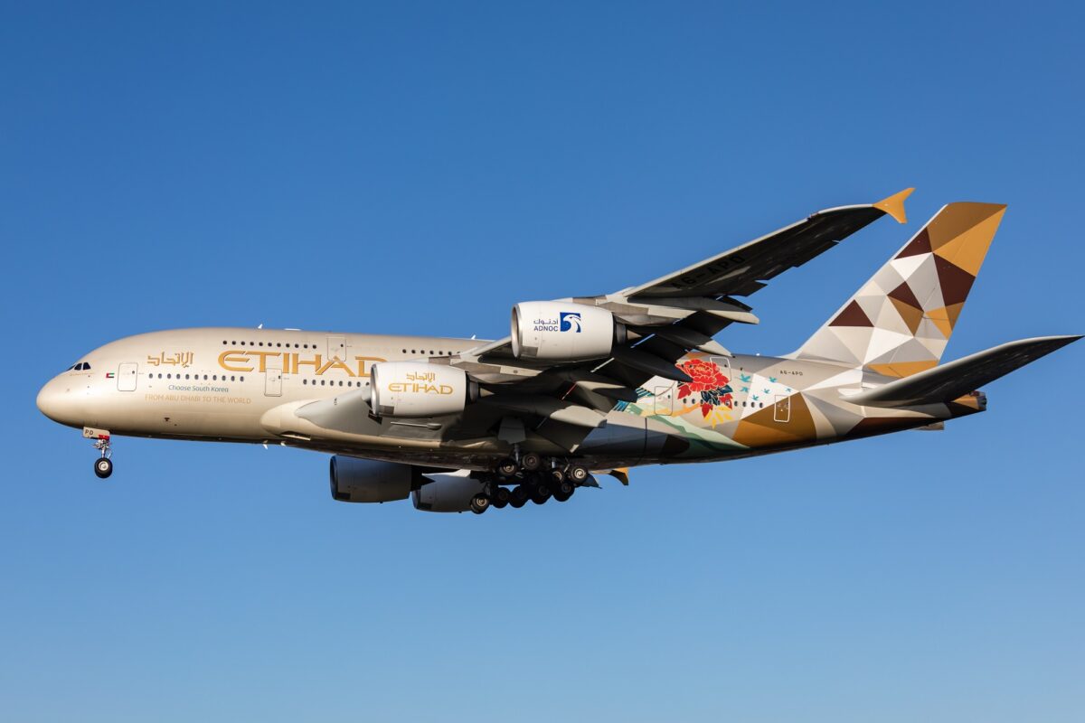 Etihad Airways Airbus A380