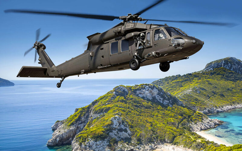 Greek UH-60M Black Hawk helicopter