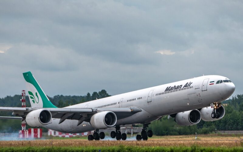 Mahan Air Airbus A340 600