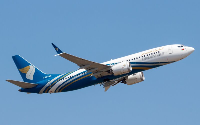 Oman Air Boeing 737 MAX 8