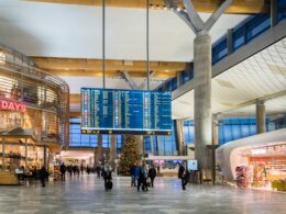 Oslo Gardermoen International Airport departure terminal