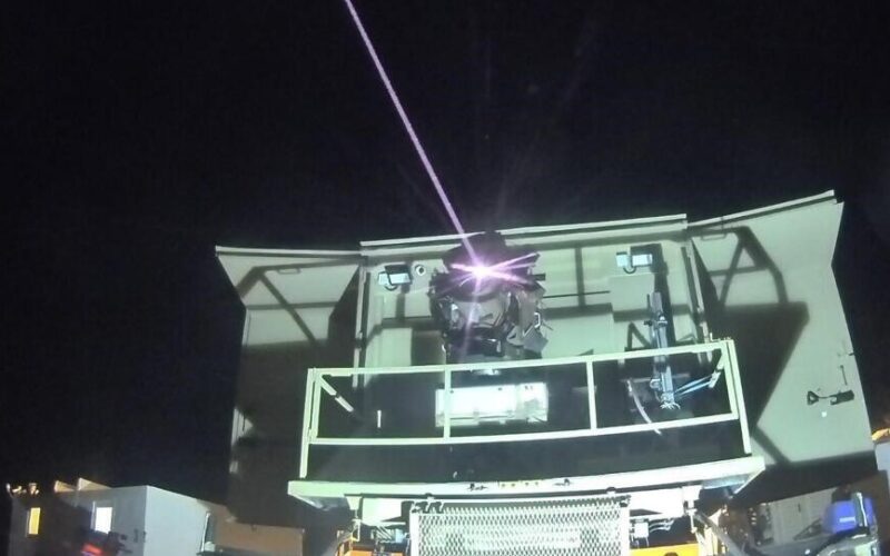 Rafael Iron Beam laser air defense system