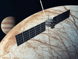 An artist’s concept of NASA’s Europa Clipper spacecraft