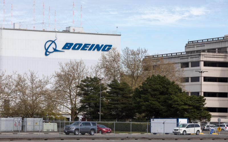 Boeing facility in Seattle, Washington