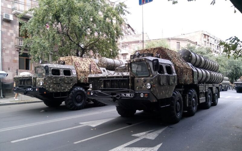 Armenian S300 air defense systems