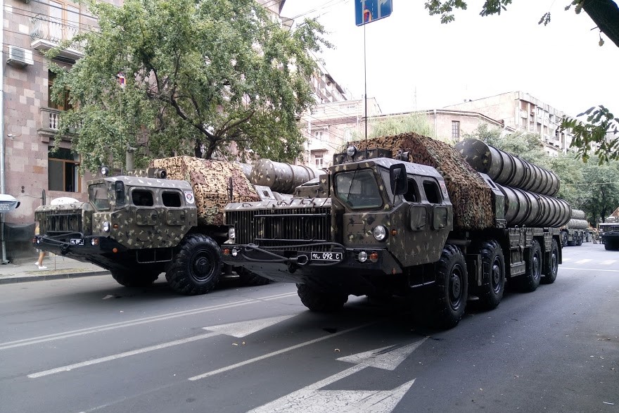 Armenian S300 air defense systems