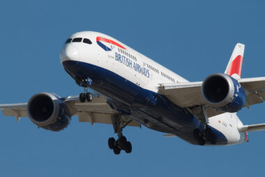 British Airways 787