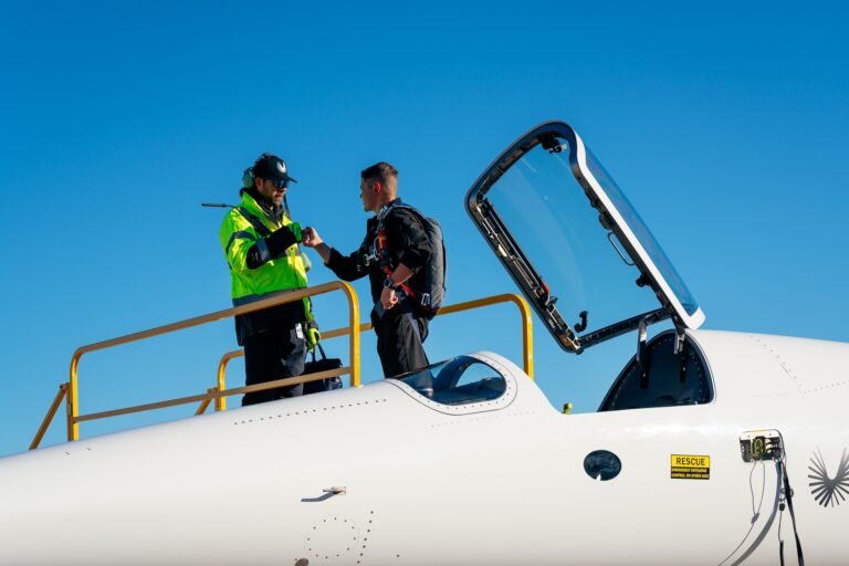 Boom Supersonic XB-1 demonstrator during eigth flight test