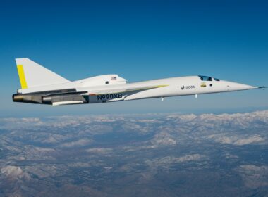 Boom Supersonic XB-1 demonstrator during eigth flight test