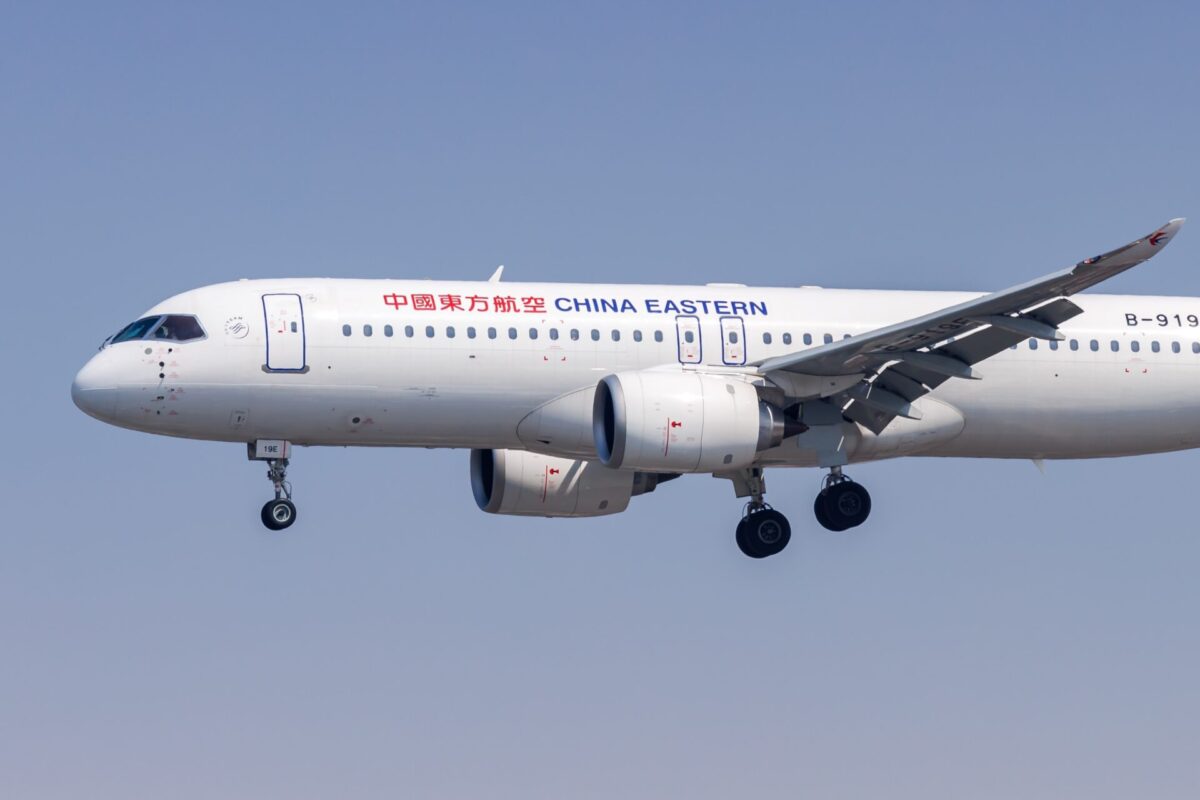 China Eastern Airlines C919 aircraft