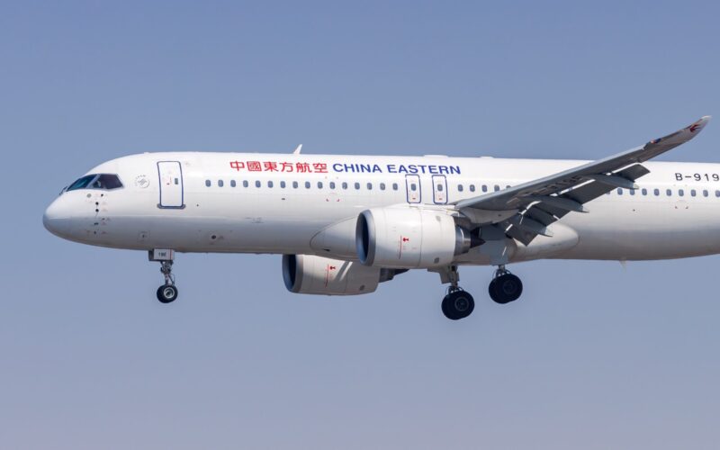 China Eastern Airlines C919 aircraft