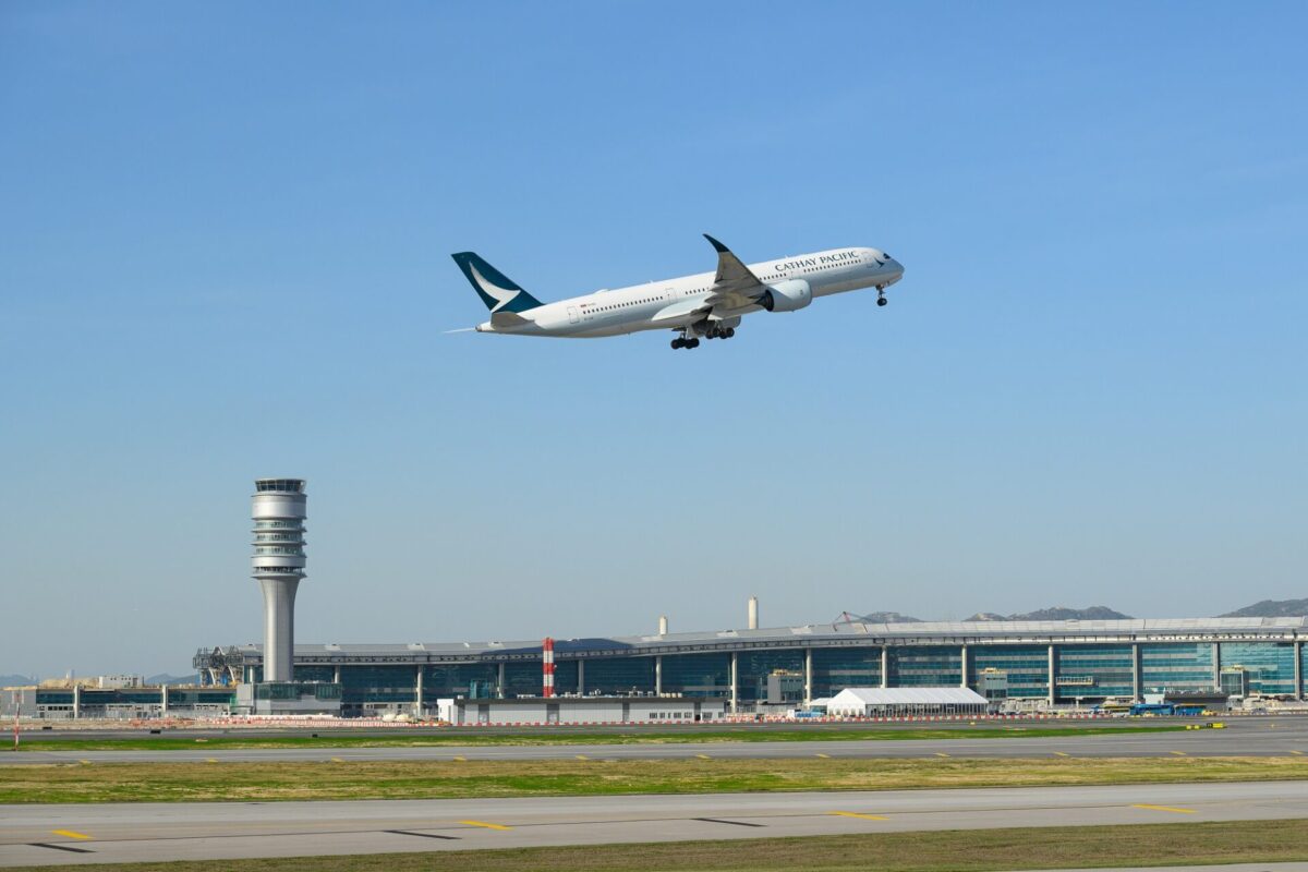 Hong Kong Airport runway