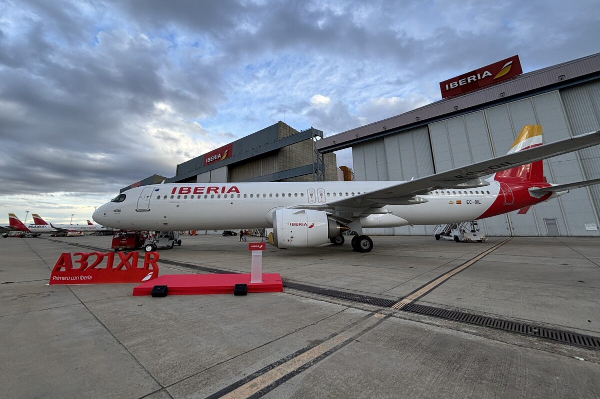 Iberia showcases A321XLR ahead of transatlantic service