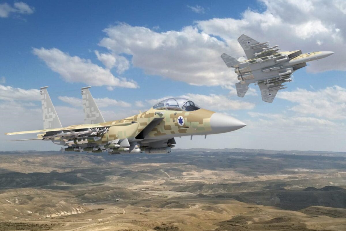 Israel Air Force F-15IA fighter jets