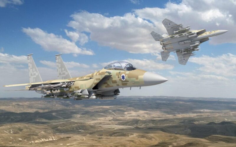 Israel Air Force F-15IA fighter jets