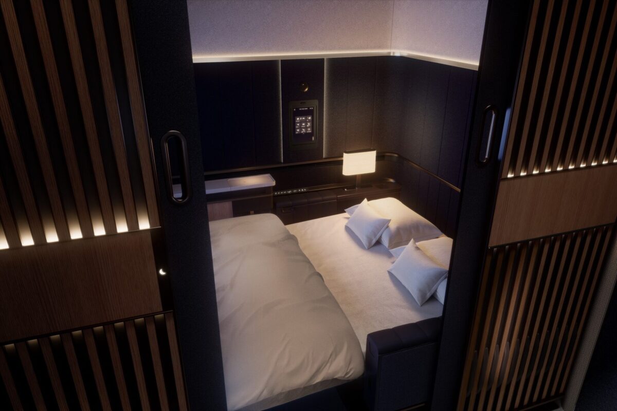 Lufthansa Allegris bed