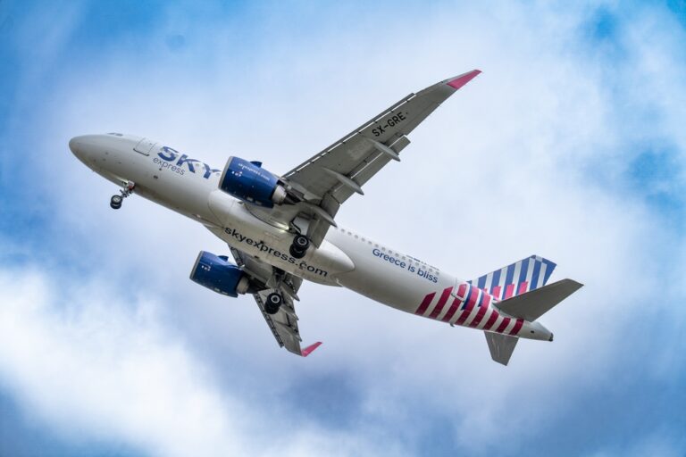 Sky Express Airbus A320 aircraft