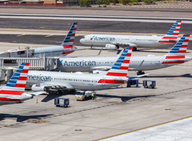 American Airlines Airbus airplanes