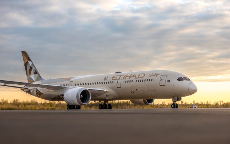 Etihad Airways Boeing 787 Dreamliner