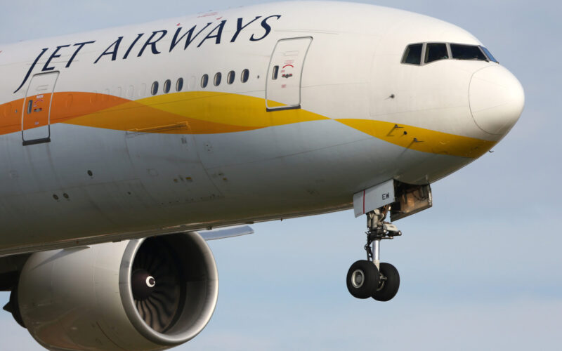 Boeing 777 of Jet Airways