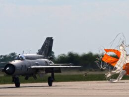 Croatian Air Force MiG-21 Fishbed fighter